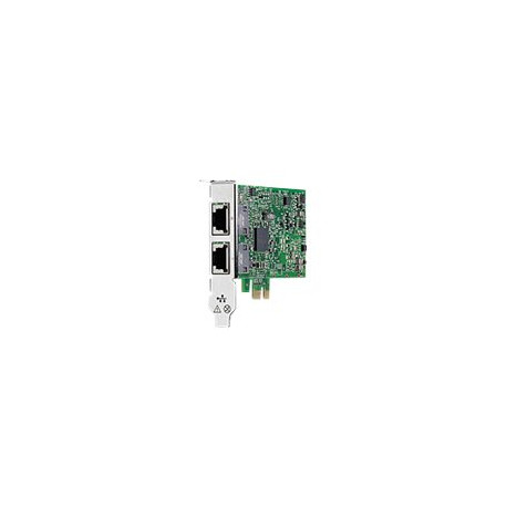 HPE 332T - Adattatore di rete - PCIe 2.0 profilo basso - Gigabit Ethernet x 2 - remarketing - per ProLiant DL360 Gen10, DL388p 