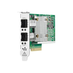 HPE 530SFP+ - Adattatore di rete - PCIe 3.0 x8 profilo basso - 10Gb Ethernet x 2 - per Apollo 4200 Gen10- ProLiant DL360 Gen10,