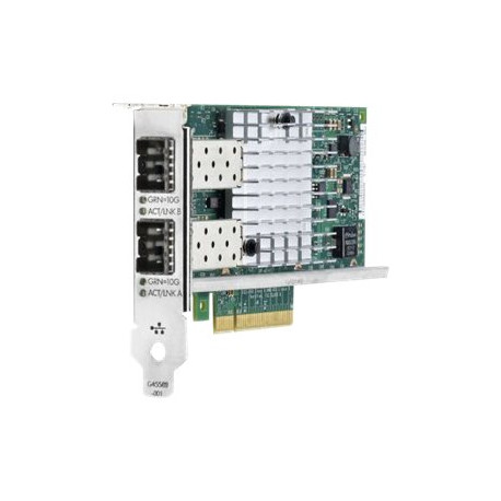 HPE 560SFP+ - Adattatore di rete - PCIe 2.0 x8 - 10Gb Ethernet x 2 - per Apollo 4200 Gen9- ProLiant DL20 Gen9, DL388p Gen8, ML3