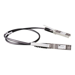 HPE X240 Direct Attach Cable - Cavo di rete - SFP+ a SFP+ - 0.65 m - per HPE 5120, 5500, 59XX, 75XX- FlexFabric 1.92, 11908, 12