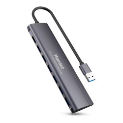 HUB 7 PORTE USB-A 3.0 IN ALLUMINIO AUTOALIMENTATO