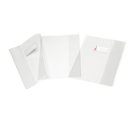 Coprimaxi Supercristallo - s/alette - PVC - 200 mic - 21 x 30 cm - liscio - trasparente - neutro - Colorosa