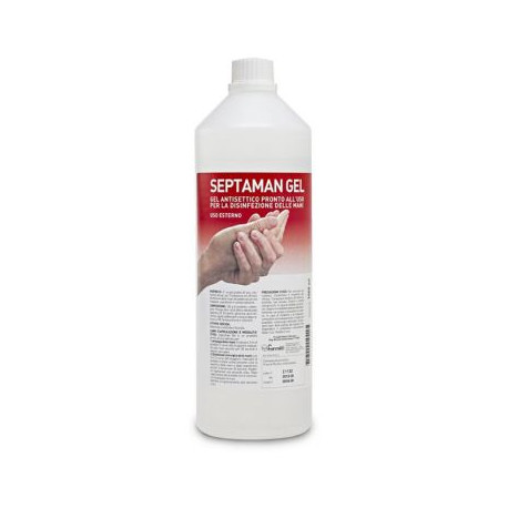 Gel disinfettante antibatterico in flacone da 1000 ml