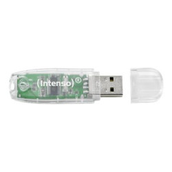 Intenso Rainbow Line - Chiavetta USB - 32 GB - USB 2.0 - trasparente