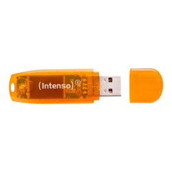 Intenso Rainbow Line - Chiavetta USB - 64 GB - USB - arancione