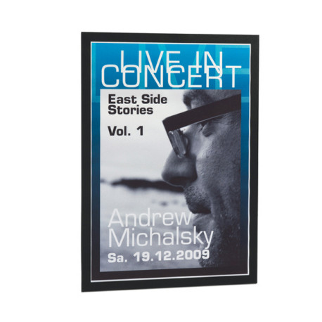 Cornice espositiva Duraframe - A4 - 21 x 29,7 cm - nero - Durable