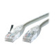 ITB Solution - Cavo di rete - RJ-45 (M) a RJ-45 (M) - 1 m - UTP - CAT 5e - grigio